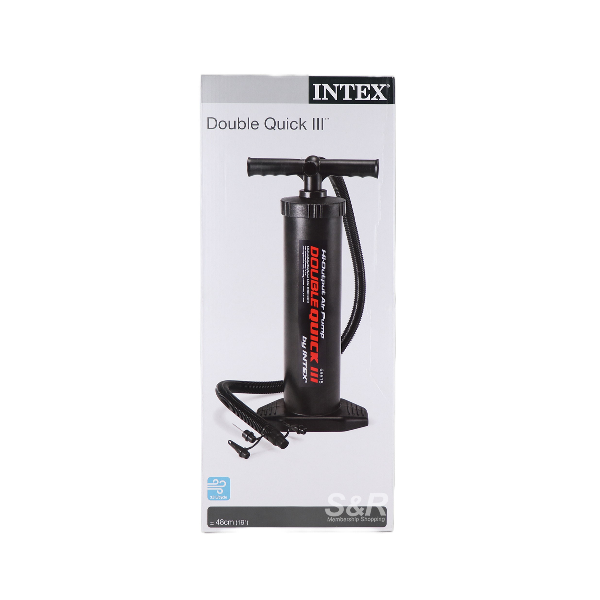 Intex Double Quick III Hi-Output Air Pump 1pc Intex Double Quick III Hi-Output Air Pump 1pc